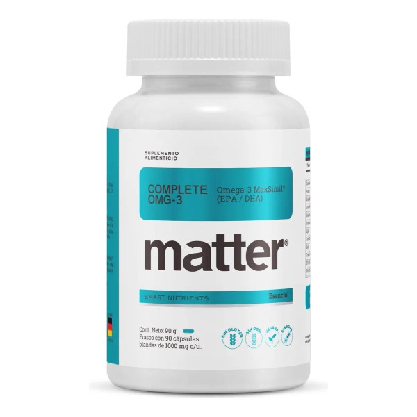 YOU MATTER - Complete OMG-3 Suplemento Alimenticio, Omega-3 de alta
