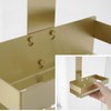 Hiendure Gold Shower Caddy Over Shower Door - 2 Tier