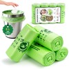 Vosyinm Small Trash Bags 1.2 Gallon, 120 Count Bathroom Garbage