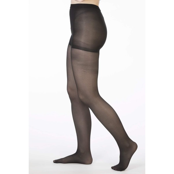 Allegro 20-30 mmHg Essential 33 Sheer Support Compression Pantyhose - Comfortable Women's Compression Hose with Closed Toe