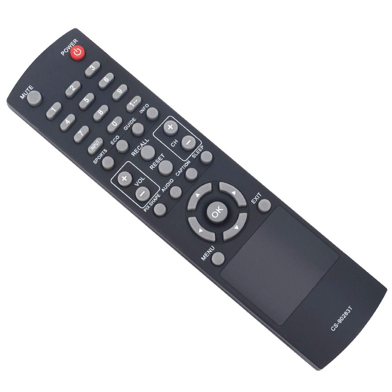CS-90283T Replacement Remote Control fit for Sanyo TV DP55441 LCD-42E3