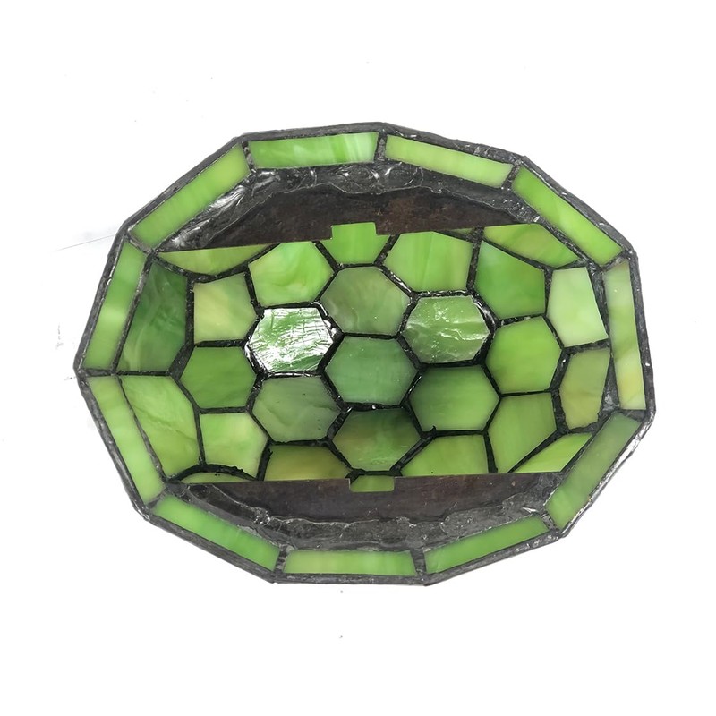 DUONAYU Tiffany style stained glass turtle lampshade turtle replacement lampshade