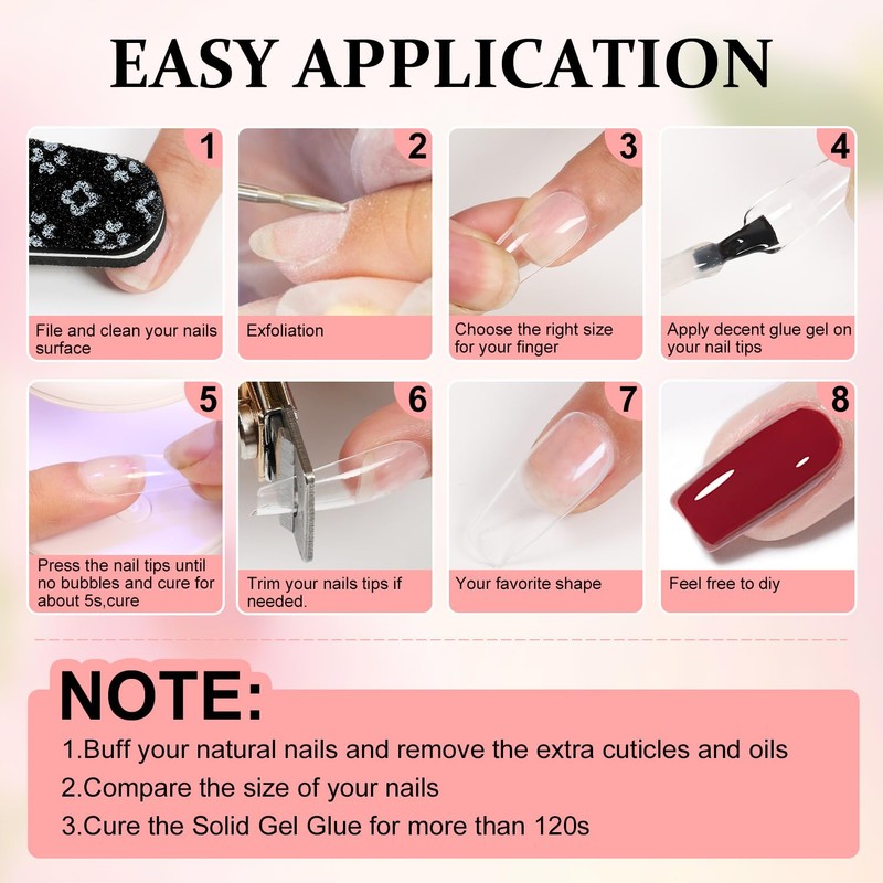 Major Dijit Gel X Starter Kit - With Nail Cutter,