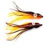 ANCLLO 30 Pieces Multicolor Soft Octopus Lures Squid Rock Baits