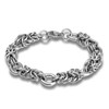 VIGORAFT Men's Stainless Steel Bracelet, Accessories, Hypoallergenic to Metal, Silver,
