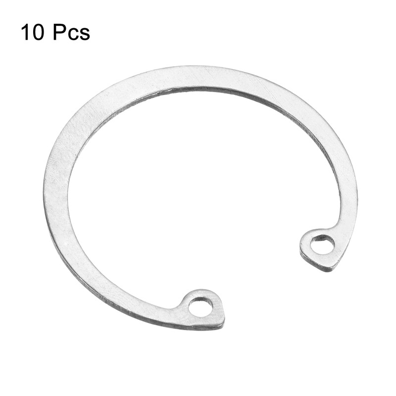 uxcell 10Pcs 38mm Internal Retaining Ring Circlip, 304 Stainless Steel