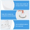 sourcing map 3 Pcs Rubber Sink Plug, Bathtub Drain Stopper