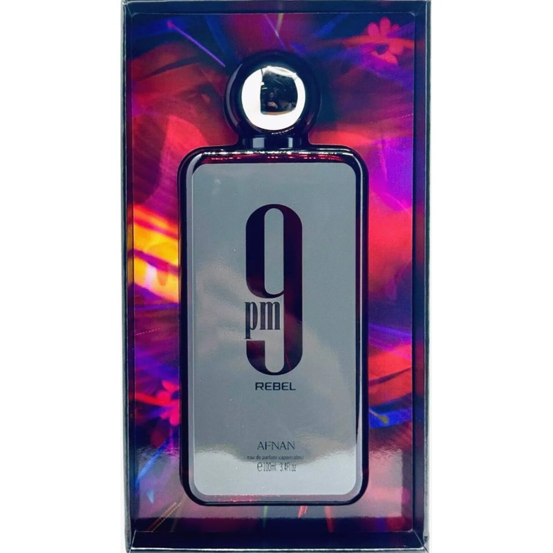 AFNAN 9PM REBEL EAU DE PARFUM SPRAY UNISEX 3.4 Oz