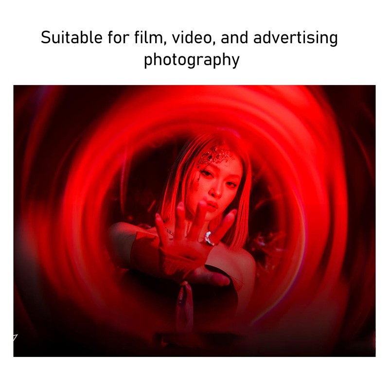 Handheld Filter Lens Swirl Special Effect Glass Lens SLR Camera