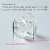 10pcs Pleated Shade Hold Downs Spool Tensioner Window Covering Hardware