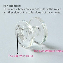 10pcs Pleated Shade Hold Downs Spool Tensioner Window Covering Hardware Cord Retainer Spool for RV Day/Night Shades