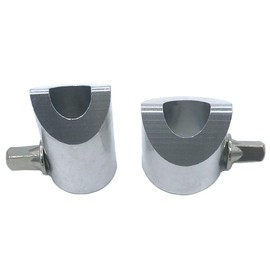 TUOREN 2Pcs Cymbal Holder Locator Aluminum Cymbal Holder Positioner Limiter Anti-rotation for CY Series Cymbals