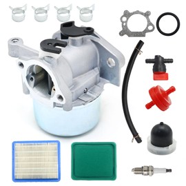 Vkinman 799866 Carburetor, 794304 Carb Kit with Air Filter Spark Plug Primer Bulb Fuel Filter Replacement for Toro 22" Recycler Replacement for Craftsman Lawn Mower 790845 799871 12H800 Engine