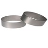Heavy Gauge Stainless Steel Round Ring Mold 4"D x 0.75"H (Pack of 2)
