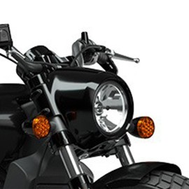 TCT-MOTORPARTS Gloss Black Front Headlight Bezel Upper Fairing Cover Mask Fit For Indian Scout Sixty Scout 2015-2024 Scout Classic 2025