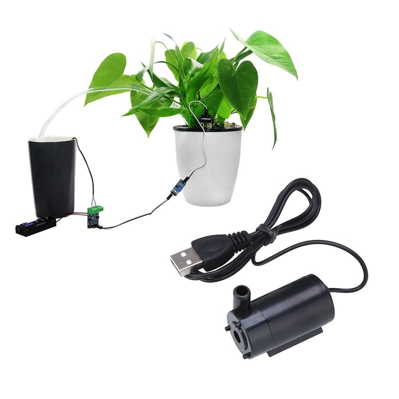 SIPYTOPF 3Pcs DC 3-5V USB Micro Submersible Mini Water Pump