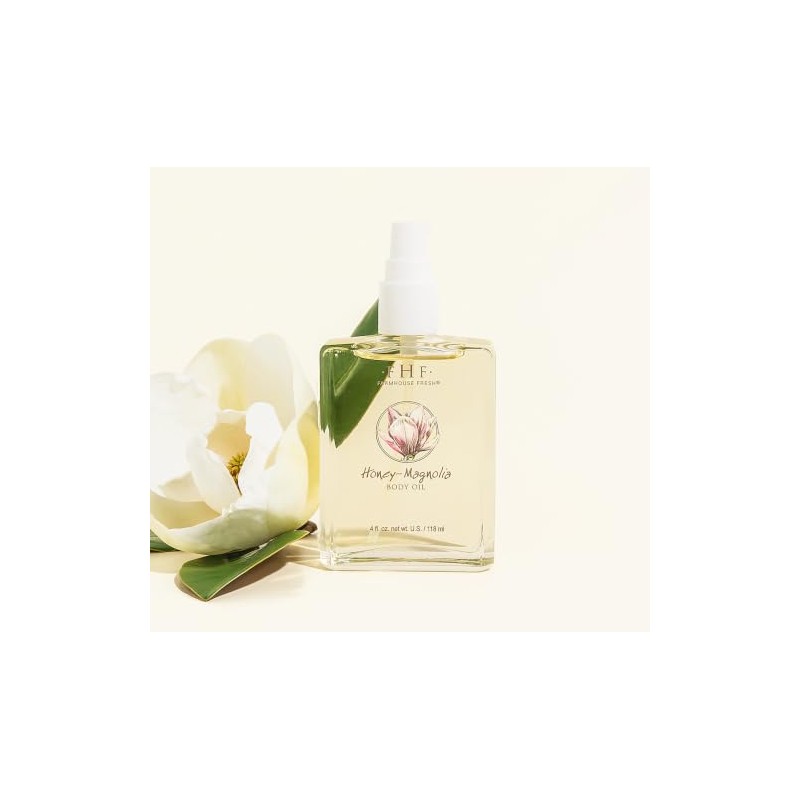 Farmhouse Fresh Honey Magnolia Body Oil 4 Fl Oz