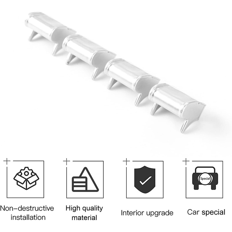 Center Console Dashboard Button Switch Cover Trim Compatible with Ford