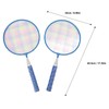 Kids Badminton Racket Set Lightweight Easy Grip Badminton Racquets for
