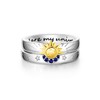 Mula Celestial Ring - 925 Silver and Platinum Plated Celestial