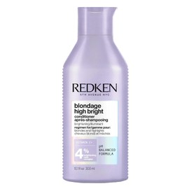 Redken Conditioner for blonde hair, brightening effect, with vitamin C, colour extension blonde high bright conditioner, 1 x 300 ml