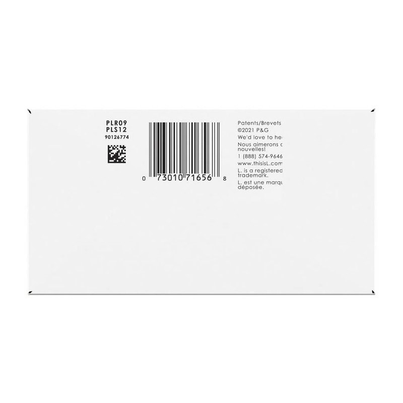 L, Organic Cotton Tampons, DuoPack Regular/Super Absorbency, 42 Count