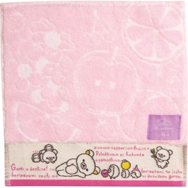 Rilakkuma CM23201 Mini Towel Relax with Fruits
