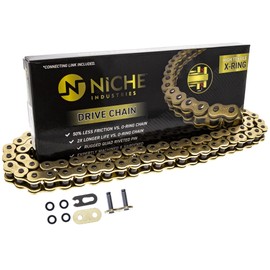 NICHE Drive Sprocket Chain Combo for Yamaha MT-09 FZ09 XSR900 Front 16 Rear 45 Tooth 525VM-X X-Ring 110 Links