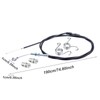Throttle Cable Kit - Go Cart Replacement Parts with Brake