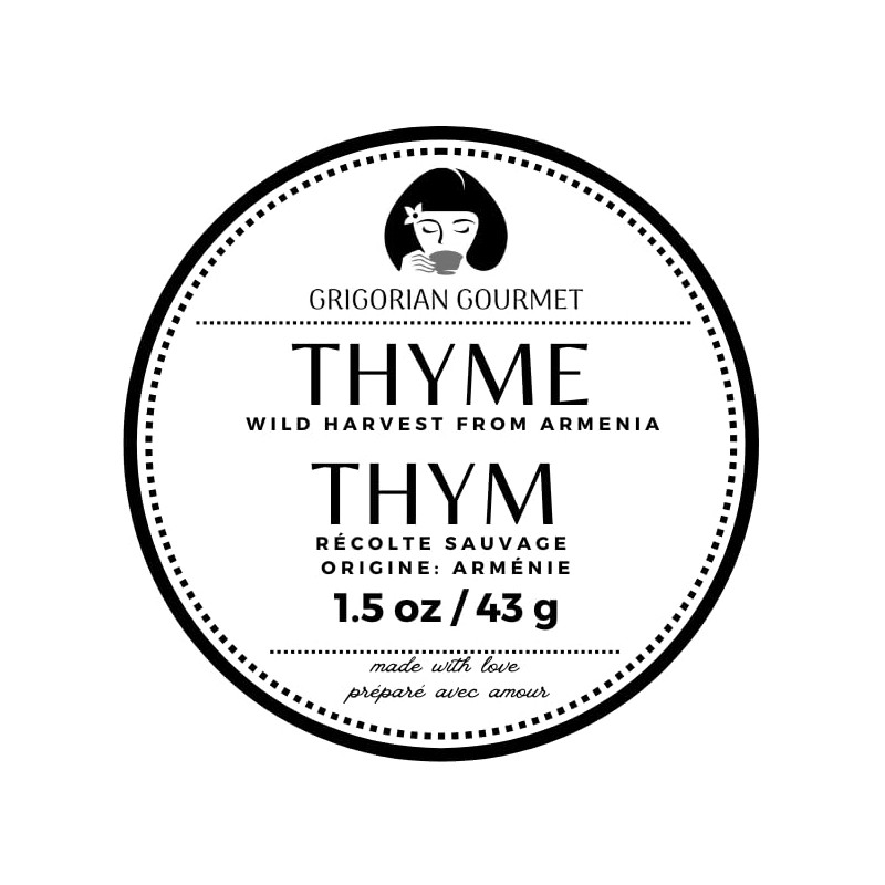 Thyme Tea, Wild Mountain Loose Leaf 1.5 oz (43g) |