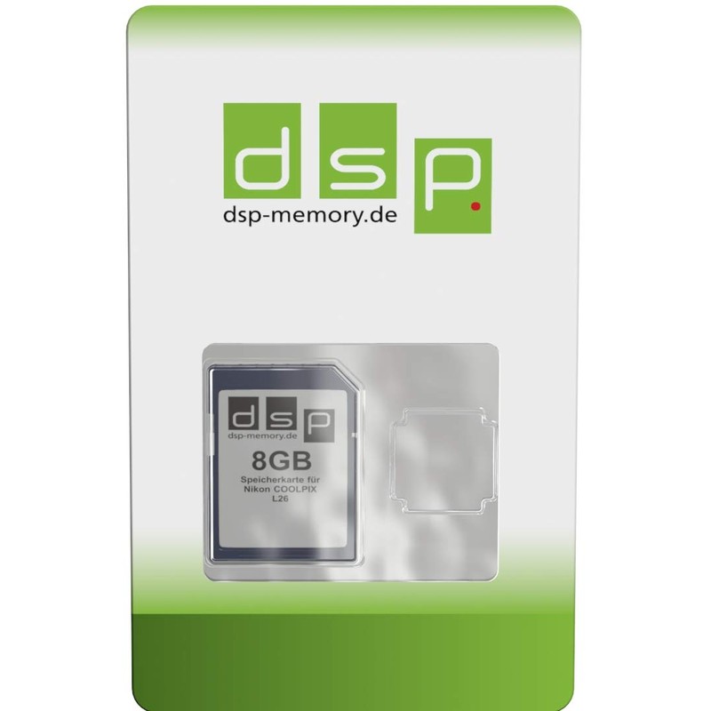 DSP Memory Z 4051557403253 8GB Memory Card for Nikon Coolpix