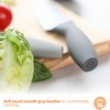 MasterChef Knife Block Set of 6 Kitchen Knives, Extra Sharp