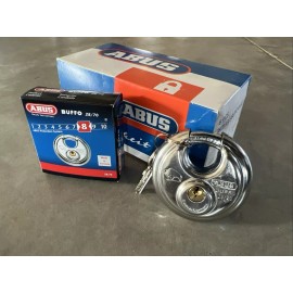 ABUS BUFFO  28/70 Disc Padlocks - Box of 6 - Storage lock - Made in Germany