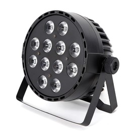 Jiabailie DJ Light,LED Stage Light,Multi-Effect Party Lights,12x10W 4in1 RGBW Uplights,Stage Wash Spotlight for Party Club Disco Wedding Events Activated DMX512 Control 60W