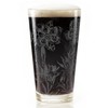 FLOWER FIELD Engraved Pint Glass | Great Gift Idea for