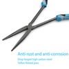 CRAZY SHARK Long Nose Fishing Pliers Hook Remover Tools 11