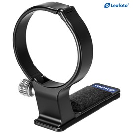 LEOFOTO NFC-01 Lens Collar, for Nikon Z 180-600mm f/5.6-6.3 VR, QD Spot, 1/4" and 3/8 Screw Hole, Arca Compatible