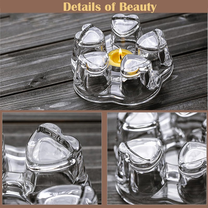 TAMUME Large Glass Warmer (Crystal)