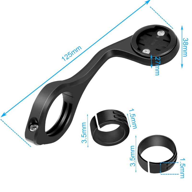 Adiwo Bicycle Mount for Garmin Edge, Bicycle Mount Compatible Bicycle