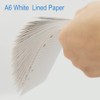 200 Sheets A6 Lined Paper for Filofax Personal Binder Planner,