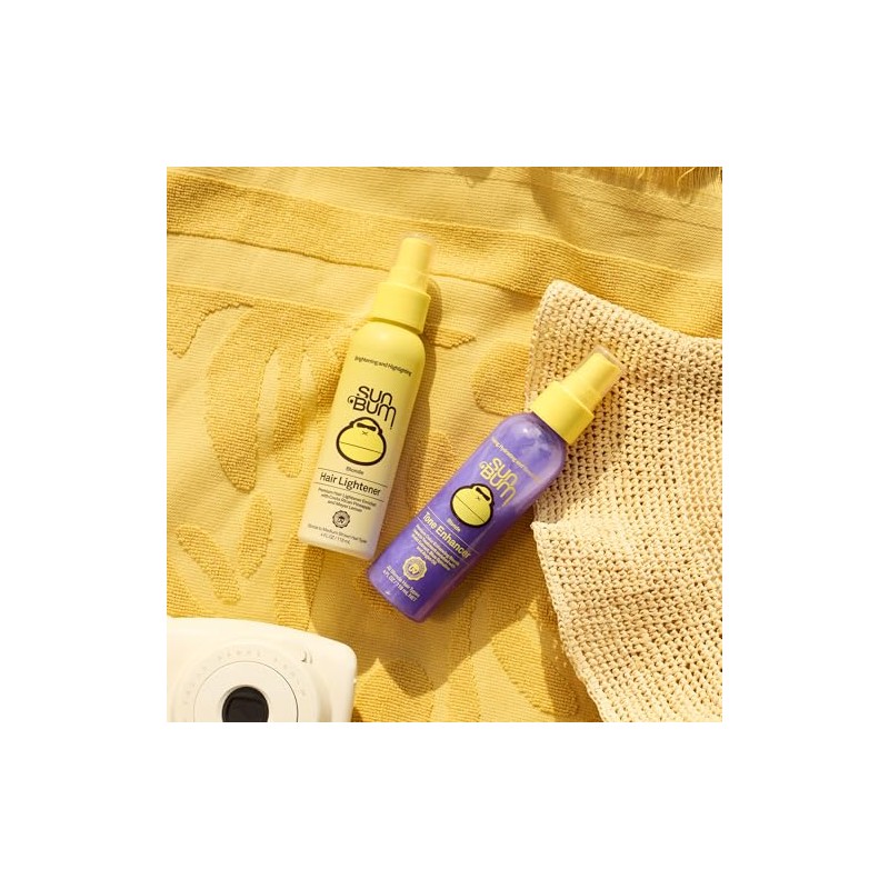 Sun Bum Lighten and Tone Kit | Travel-Sized Hair Lightener