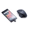Sanwa Supply Silent Wireless Blue LED Mouse with Type-C and