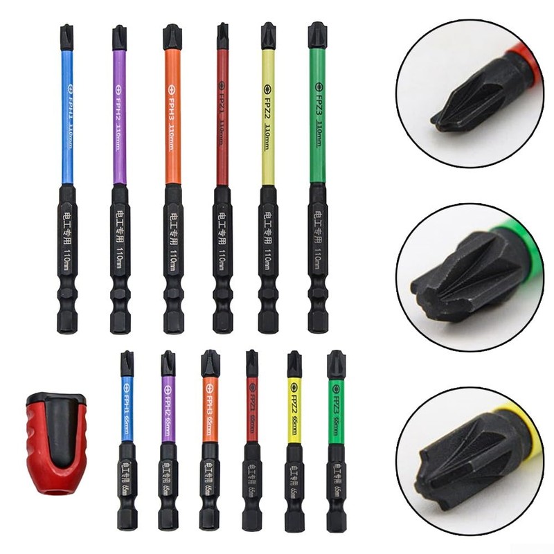 Magnetic Screwdriver Bit Sets Electrician Special Cross Screwdriver for Socket