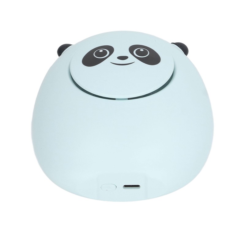 Portable Neck Fan Cute Bear 3 Speeds USB Rechargeable Quiet