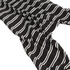 Dog Striped Pajamas Classic Black White Stripe Lightweight Full Coverage