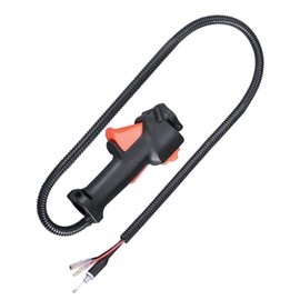 115cm Strimmer Trimmer Brush Cutter Handle Switch Throttle Trigger Cable 26mm Dia Tube