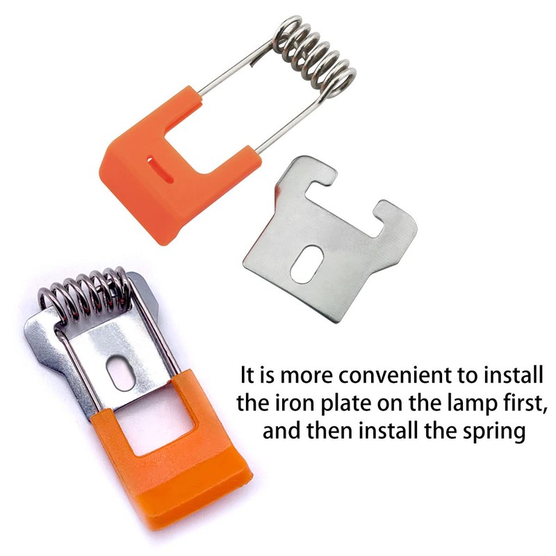 DGHAOP 10pcs Downlight Panel Lamp Spring Clip Light Emitting Diode