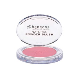 benecos - Natural Cosmetics - Powder Blush - Pressed - with Organic Castor Oil - Mallow Rose