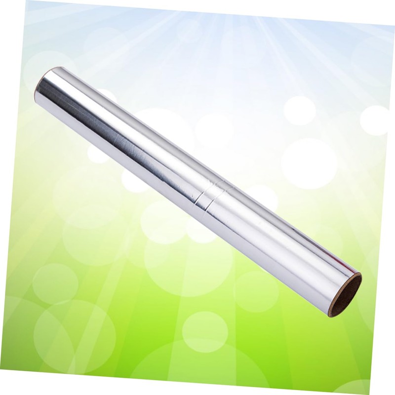 ORFOFE 3 Rolls Aluminum Foil Paper Roll Baking BBQ Foil