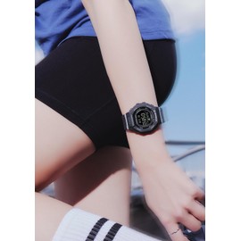 Casio GMD-B300 Wristwatch, Equipped with Bluetooth, Biomass Plastic, Black